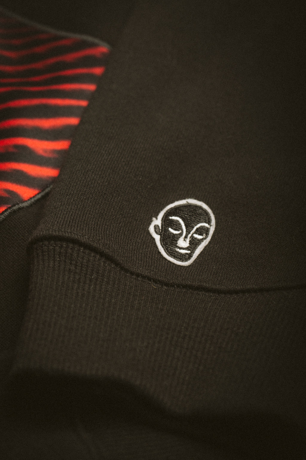 Blackout redwave hoodie