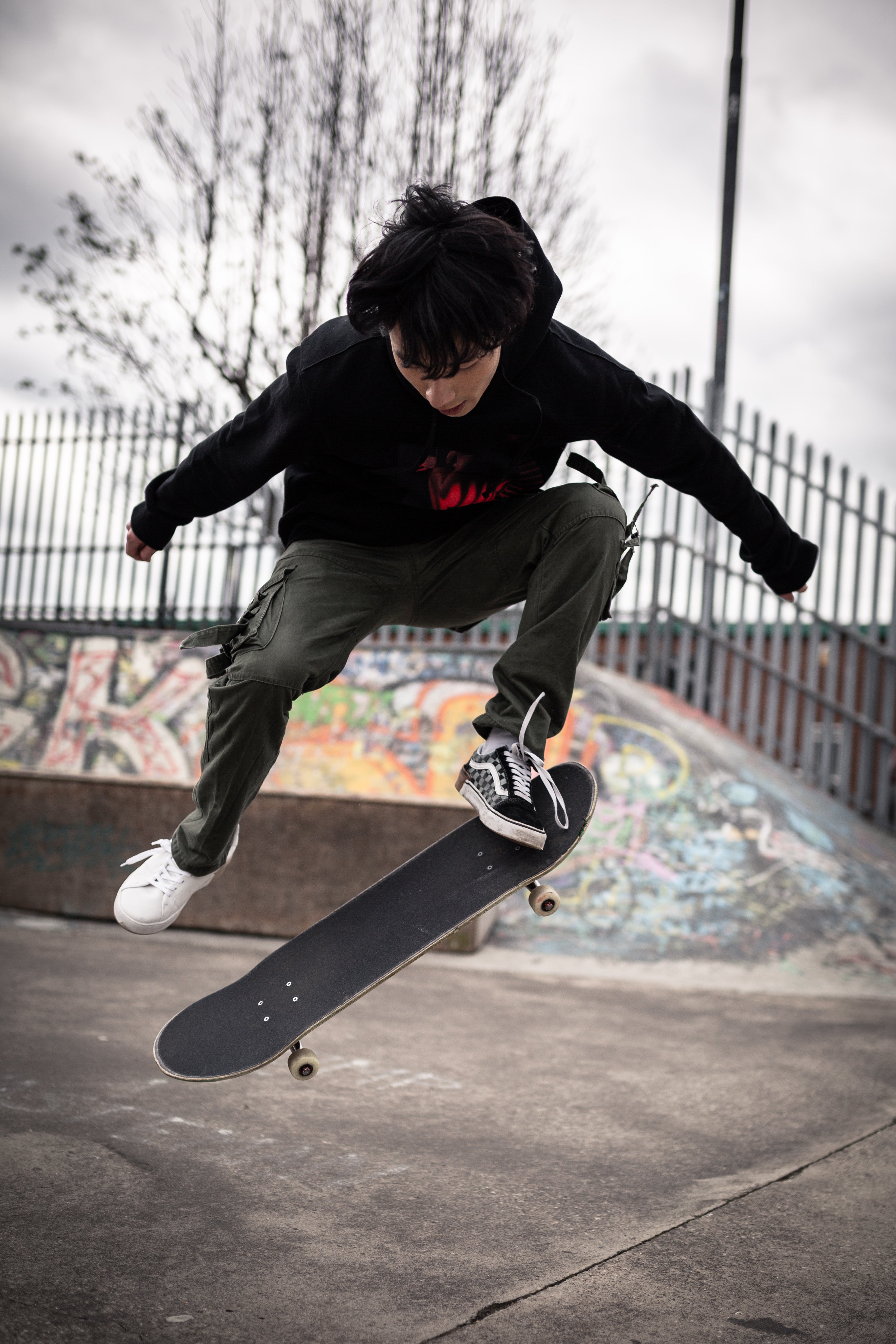 Blackout redwave hoodie