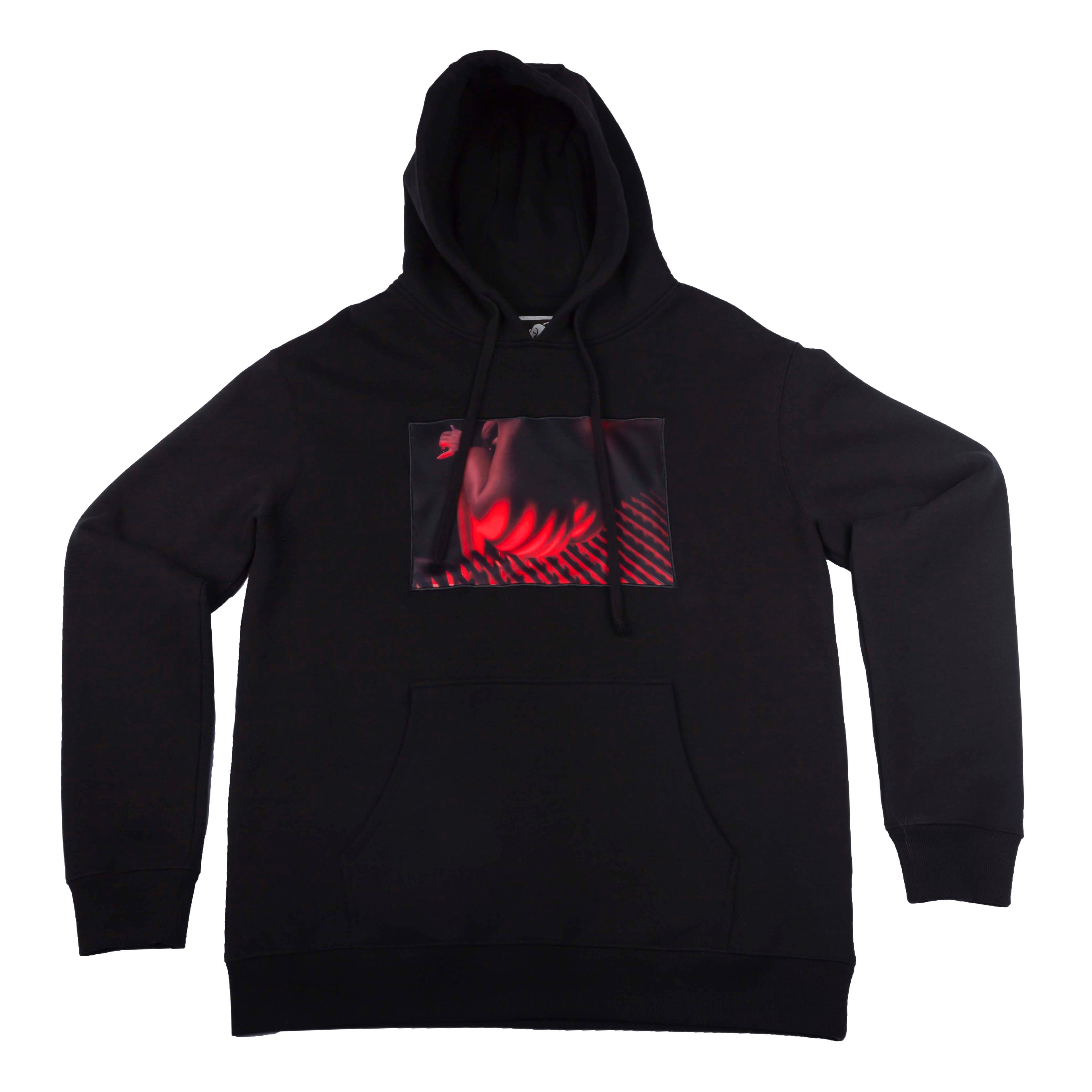 Blackout redwave hoodie