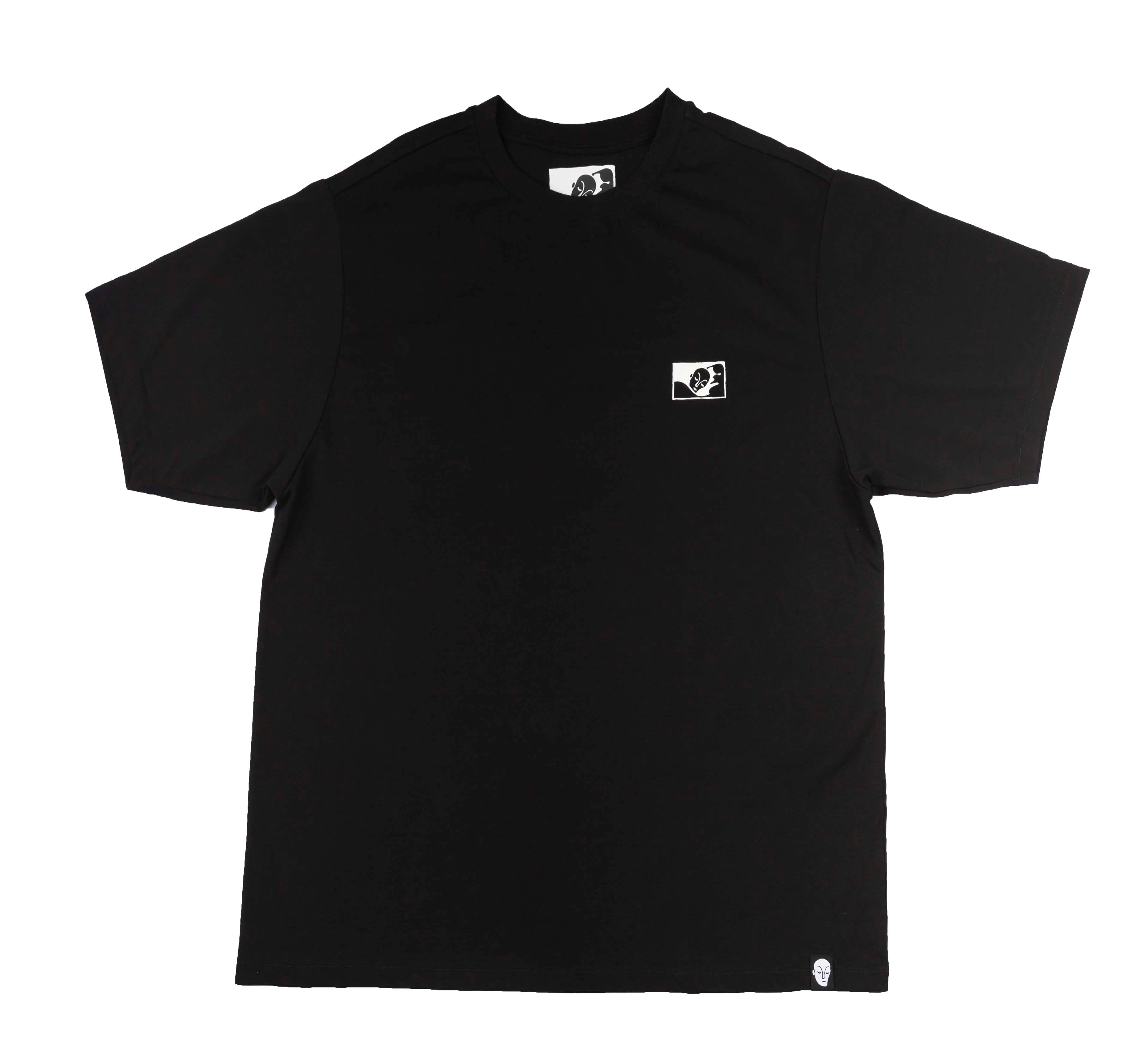 Black emblem tee