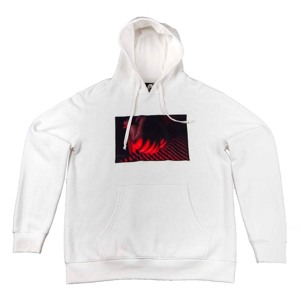 Whiteout redwave hoodie